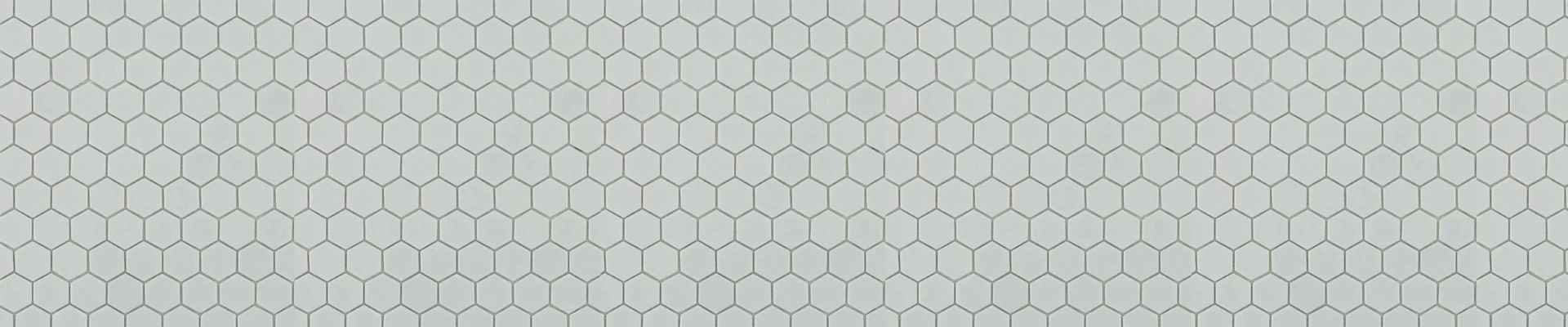 gresite hexagonal para piscina gris