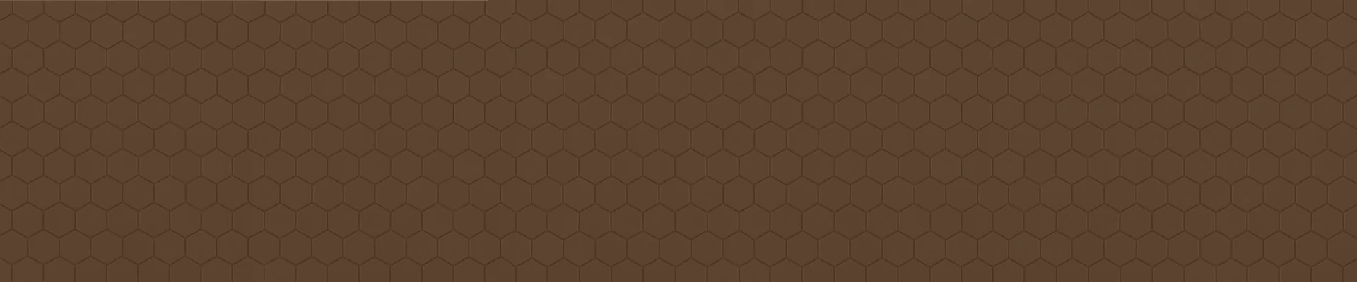gresite hexagonal para piscina marron