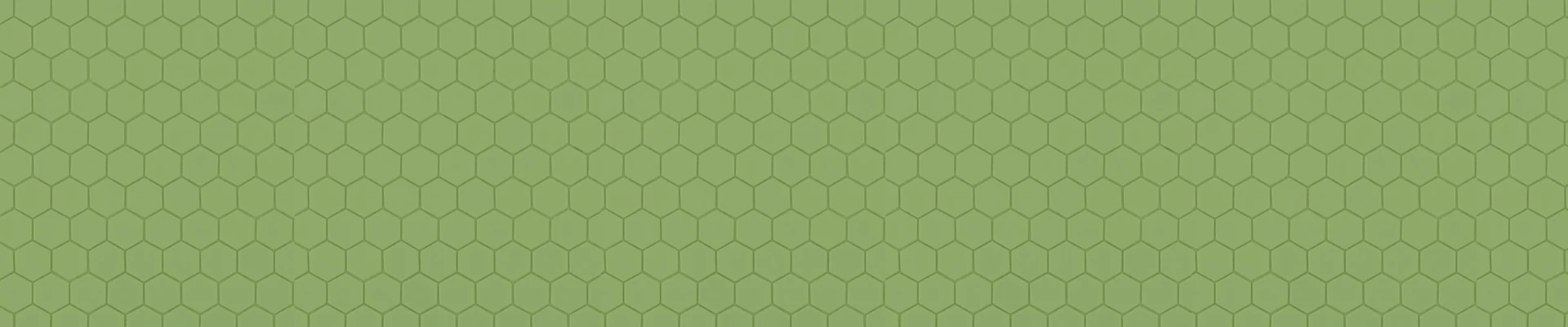 gresite hexagonal para piscina verde